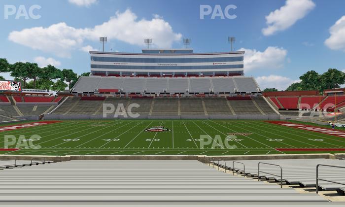Carter-Finley Stadium - Section 4 Seat View