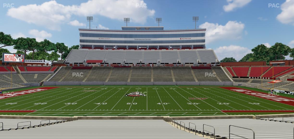 Carter-Finley Stadium - Section 4 Seat View