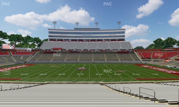 Carter-Finley Stadium - Section 4 Seat View