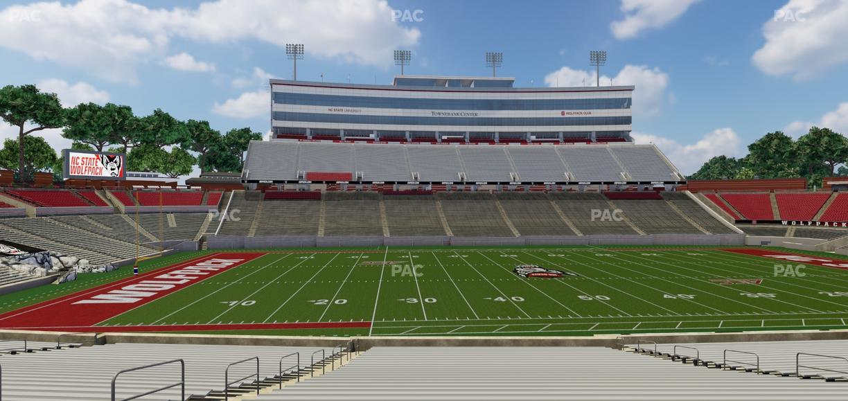 Carter-Finley Stadium - Section 6 Seat View