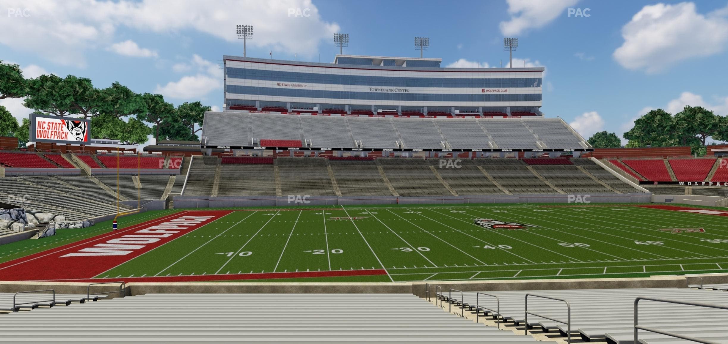 Carter-Finley Stadium - Section 6 Seat View