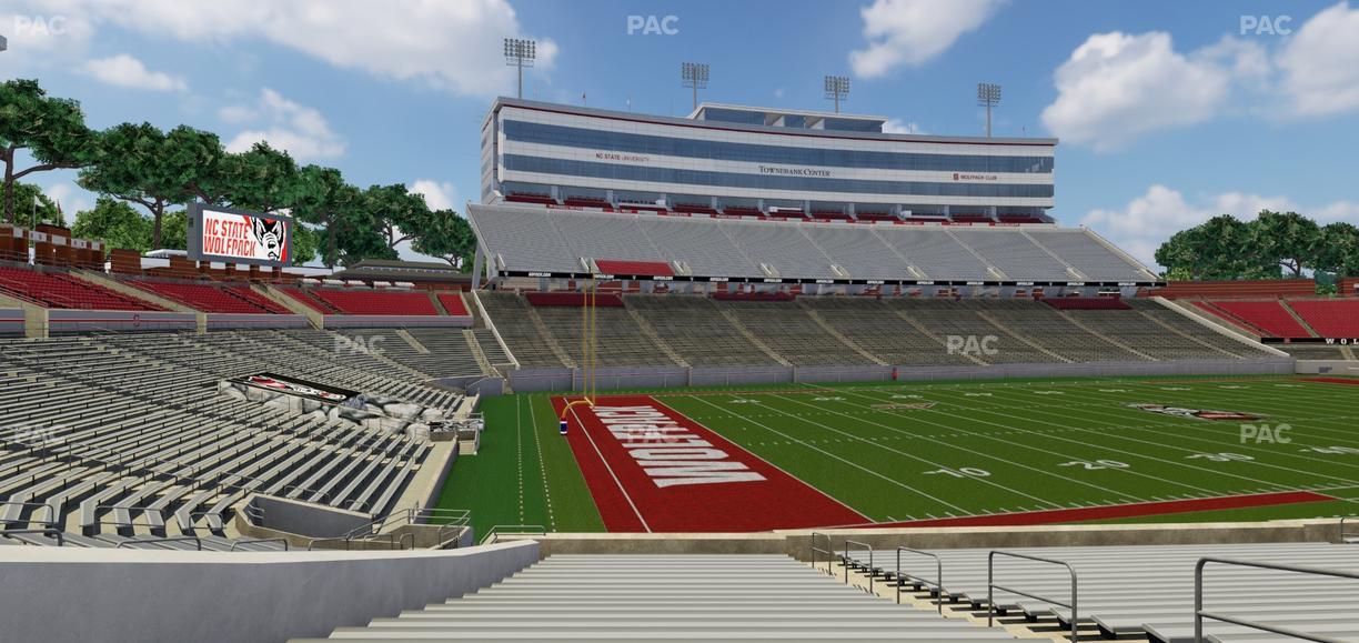 Carter-Finley Stadium - Section 8 Seat View