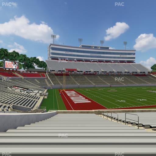 Carter-Finley Stadium - Section 8 Seat View