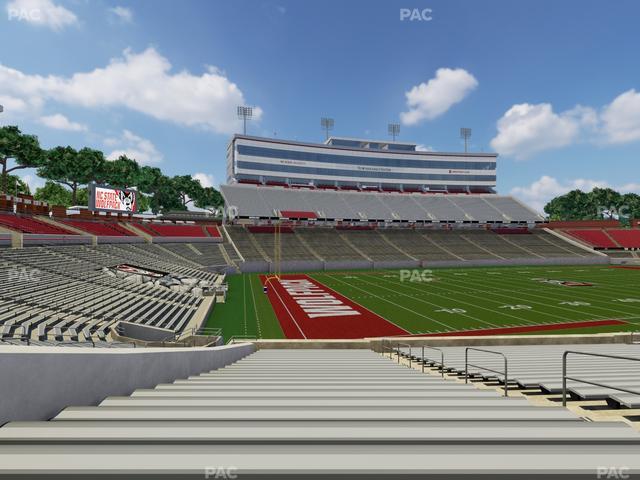 Carter-Finley Stadium - Section 8 Seat View