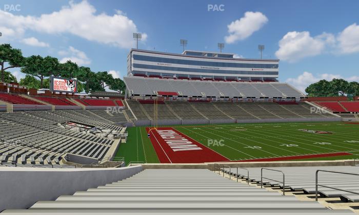 Carter-Finley Stadium - Section 8 Seat View