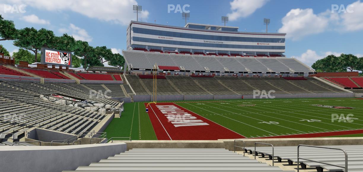 Carter-Finley Stadium - Section 8 Seat View