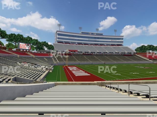 Carter-Finley Stadium - Section 8 Seat View