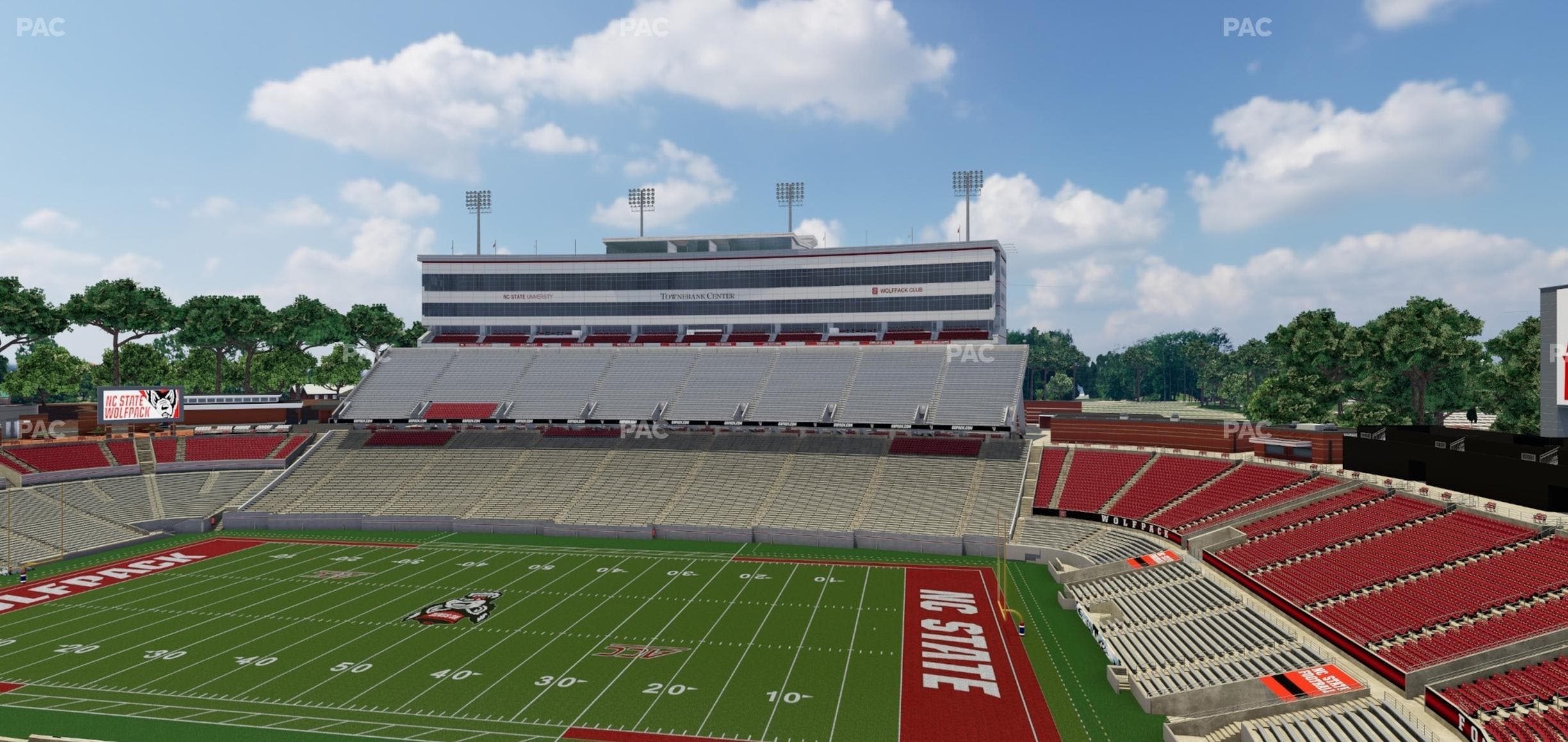 Carter-Finley Stadium - Section 9 Seat View