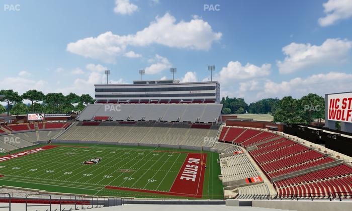 Carter-Finley Stadium - Section 9 Seat View