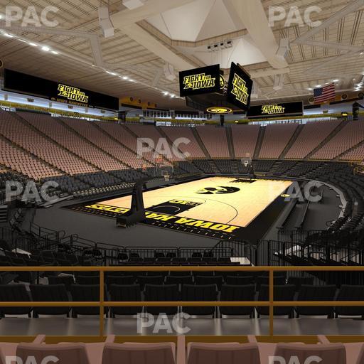 Carver-Hawkeye Arena - Section Ee Seat View