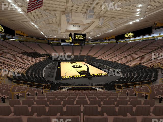 Carver-Hawkeye Arena - Section G Seat View Carver-Hawkeye Arena - Section G Seat View