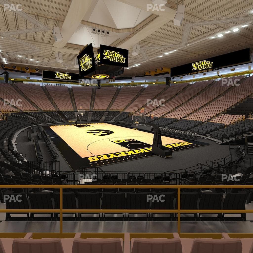 Carver-Hawkeye Arena - Section Ii Seat View