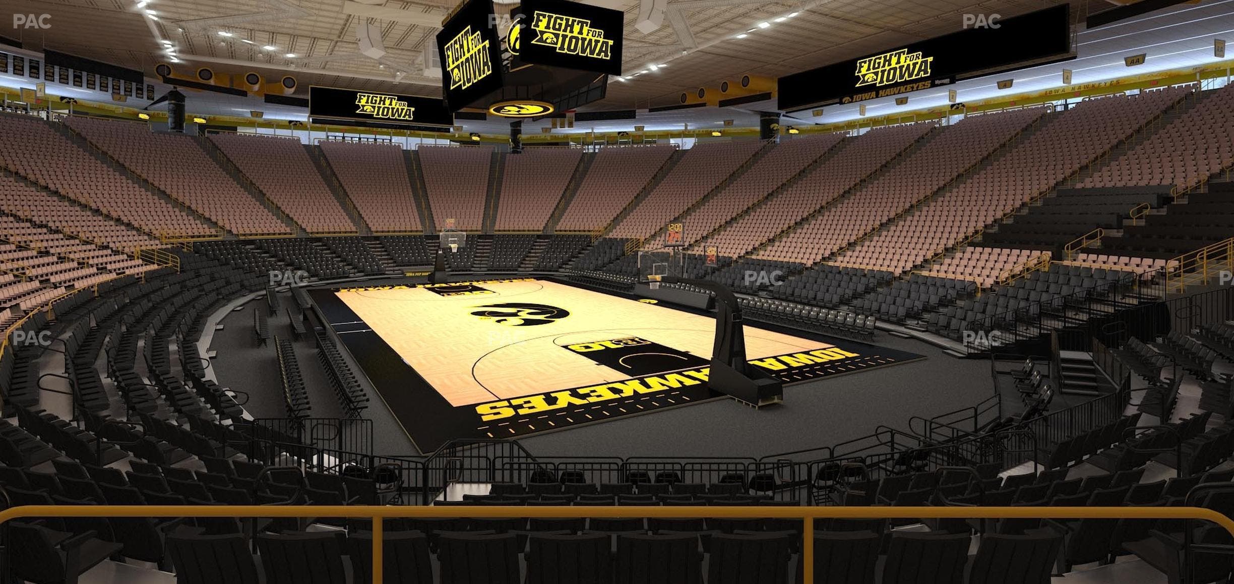 Carver-Hawkeye Arena - Section Ii Seat View