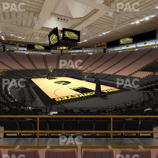 Carver-Hawkeye Arena - Section Ii Seat View