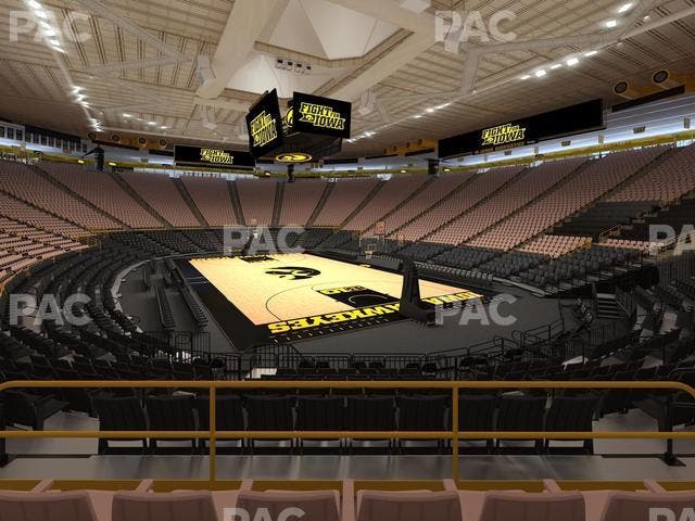 Carver-Hawkeye Arena - Section Ii Seat View