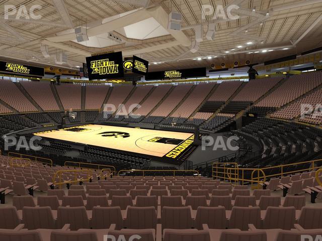 Carver-Hawkeye Arena - Section Kk Seat View Carver-Hawkeye Arena - Section Kk Seat View