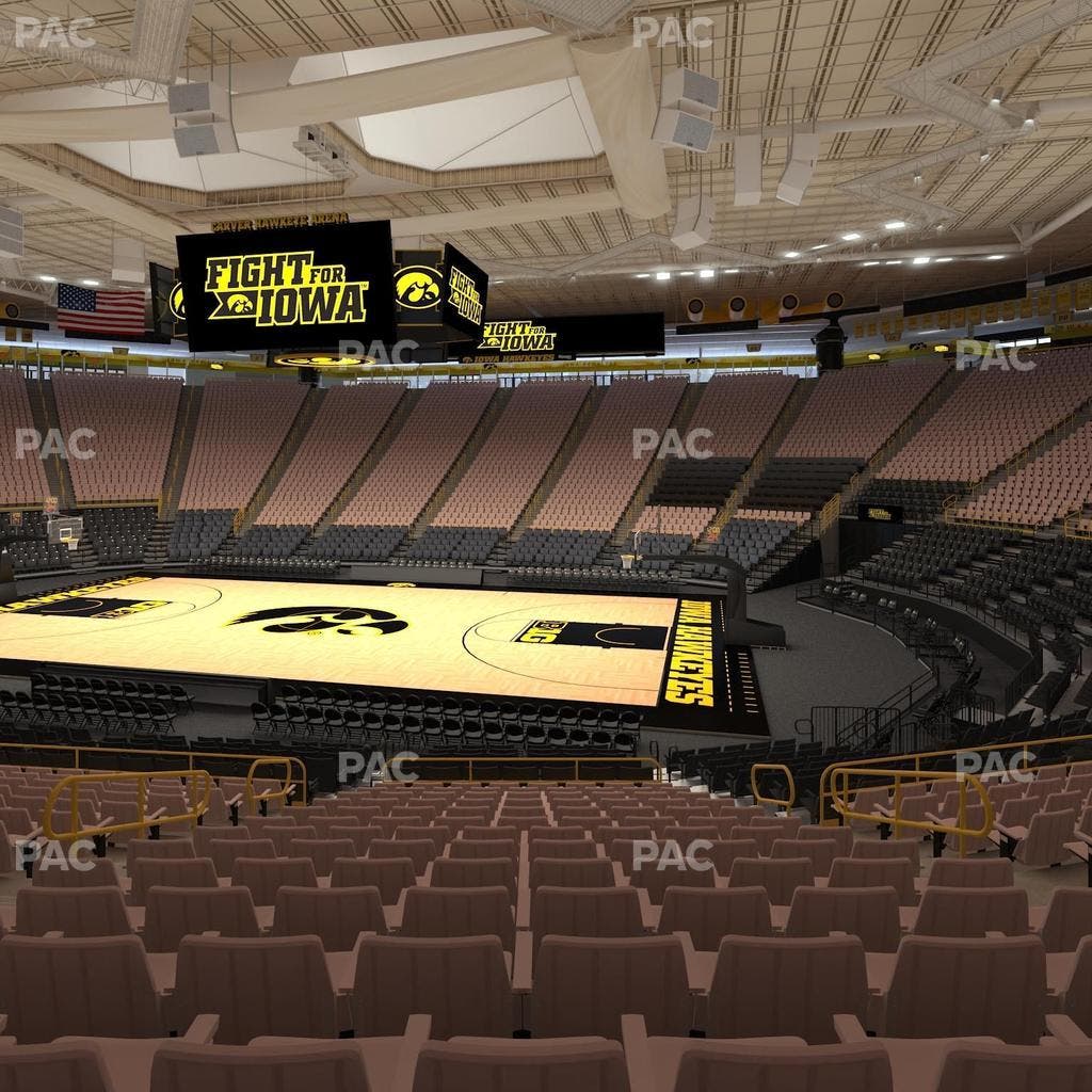Carver-Hawkeye Arena - Section Ll Seat View