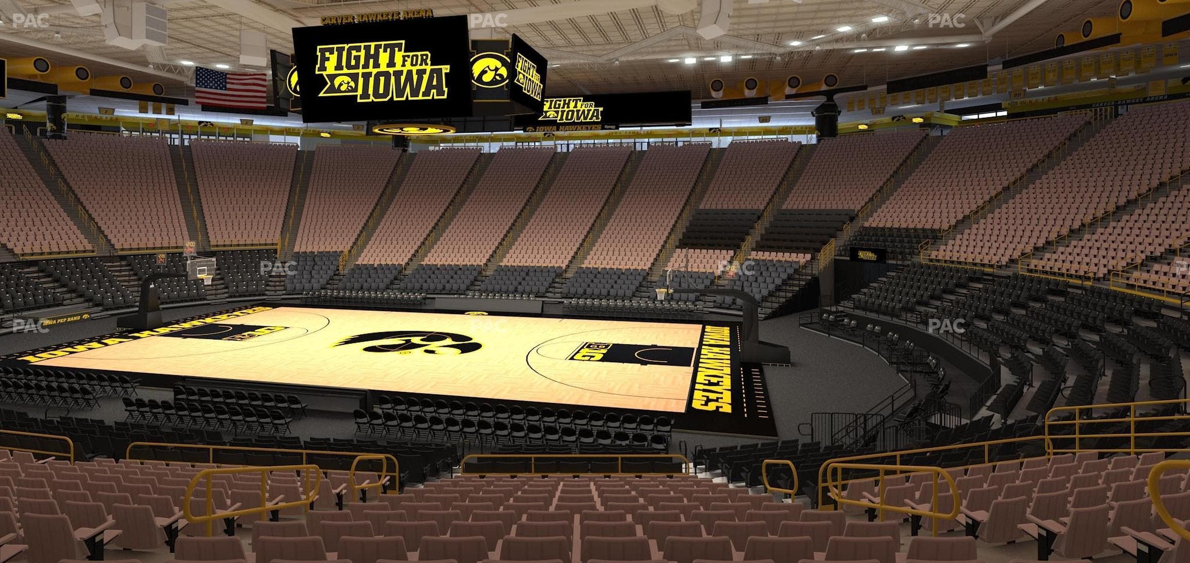 Carver-Hawkeye Arena - Section Ll Seat View