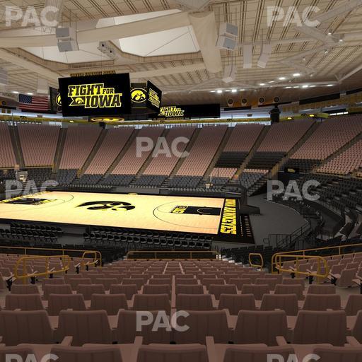Carver-Hawkeye Arena - Section Ll Seat View