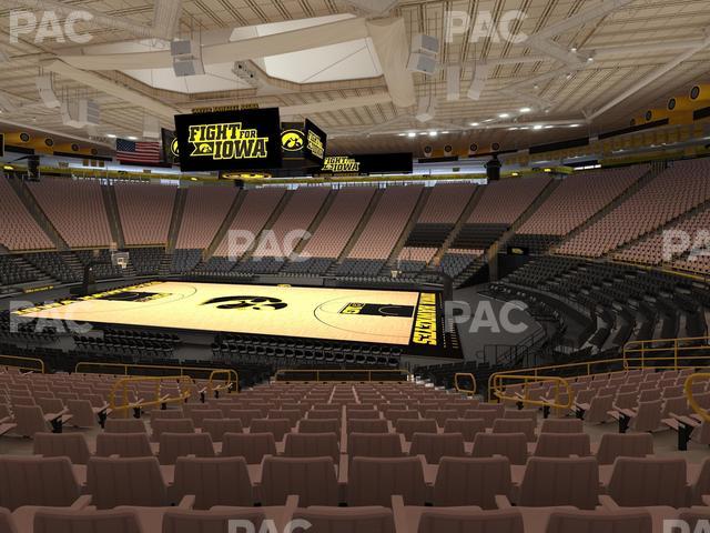 Carver-Hawkeye Arena - Section Ll Seat View Carver-Hawkeye Arena - Section Ll Seat View