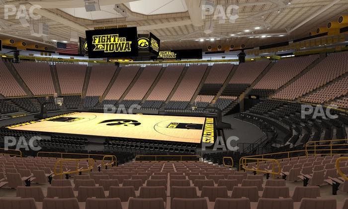 Carver-Hawkeye Arena - Section Ll Seat View