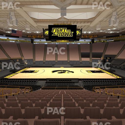 Carver-Hawkeye Arena - Section Nn Seat View