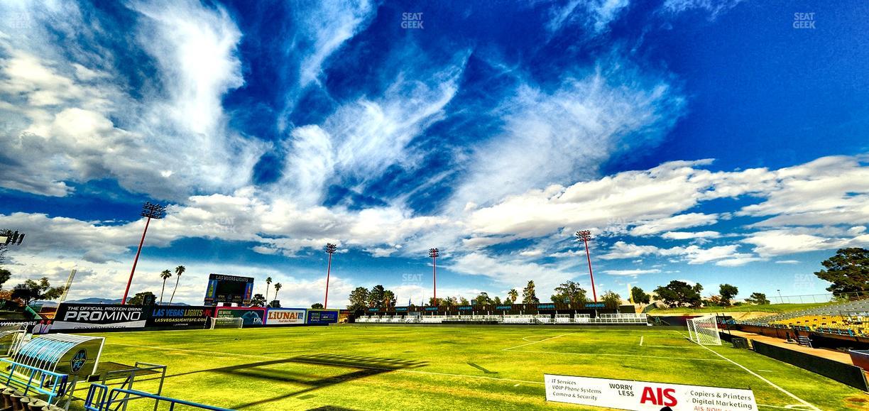 Cashman Field - Section 10 Seat View