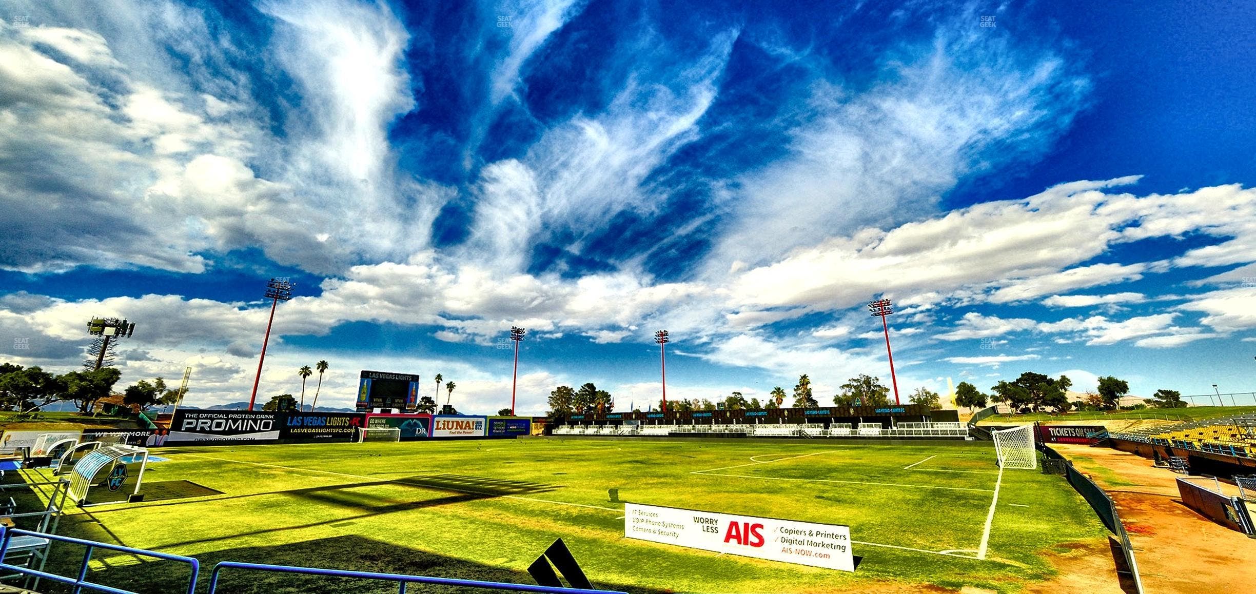 Cashman Field - Section 11 Seat View