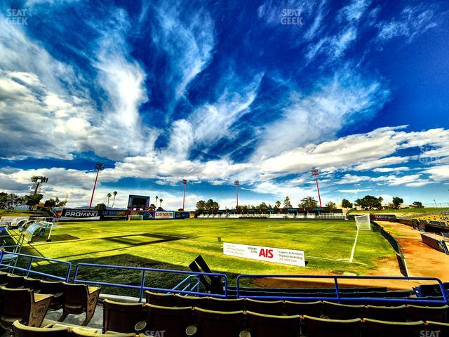 Cashman Field - Section 11 Seat View
