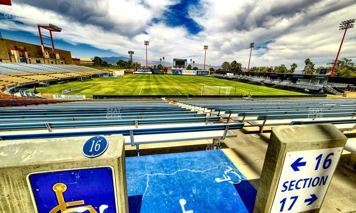 Cashman Field - Section 16 Ada Seat View