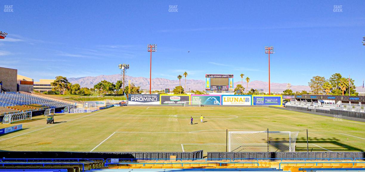 Cashman Field - Section 17 Ada Seat View