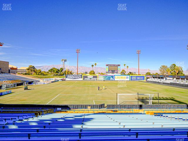 Cashman Field - Section 17 Ada Seat View