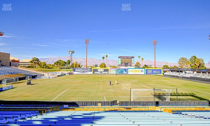 Cashman Field - Section 17 Ada Seat View