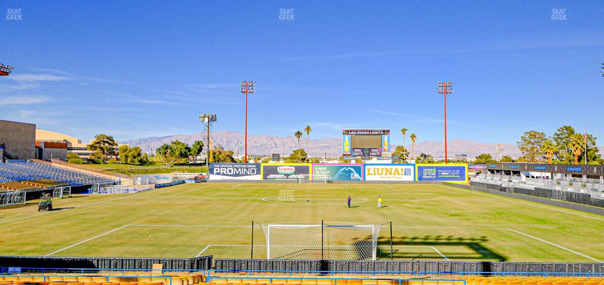 Cashman Field - Section 18 Ada Seat View