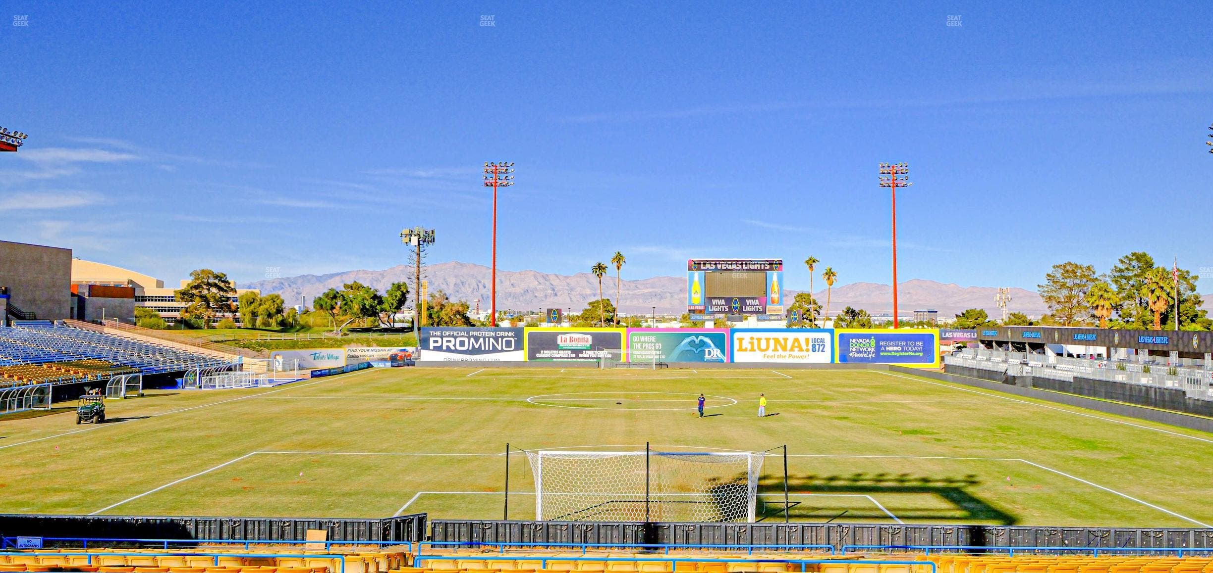 Cashman Field - Section 18 Ada Seat View