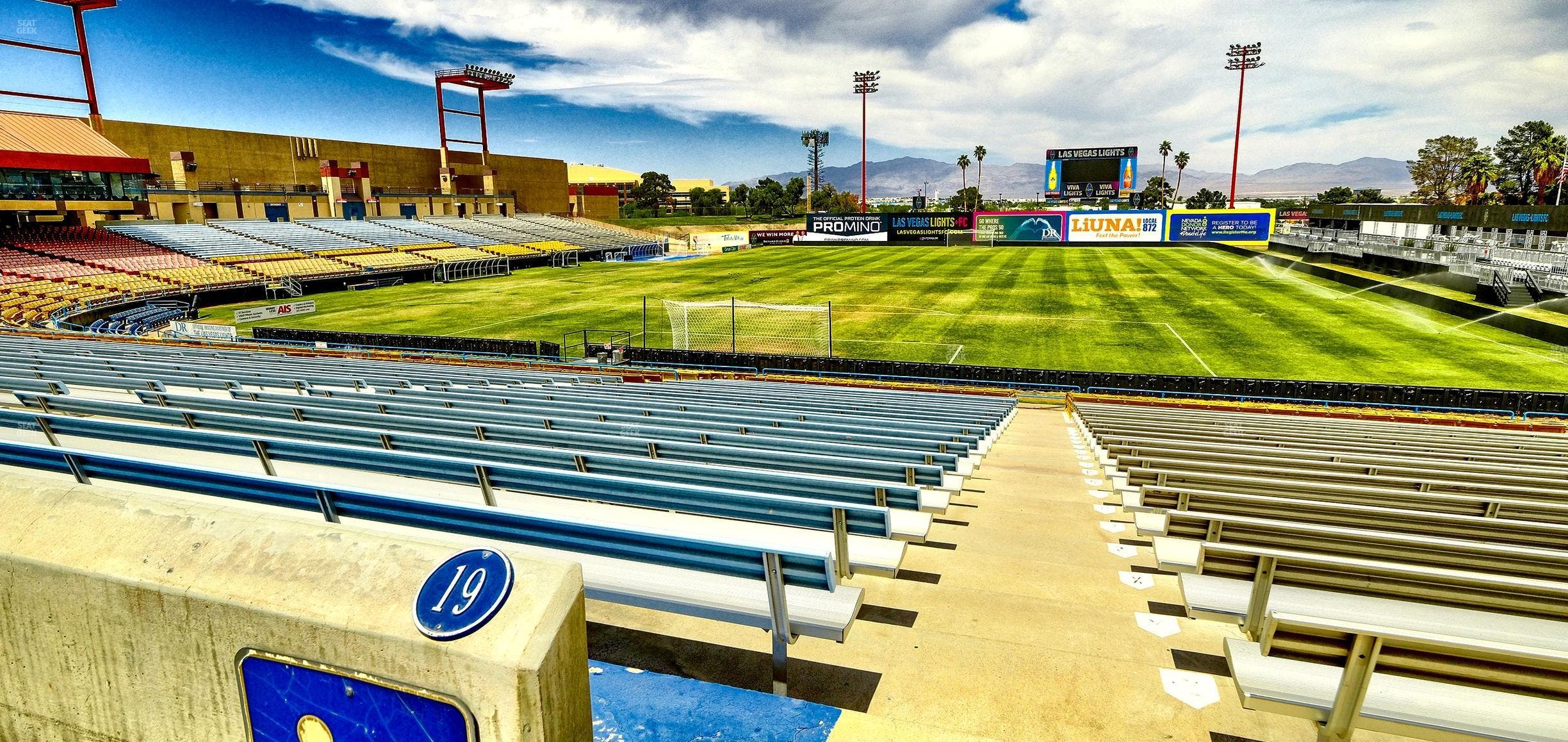 Cashman Field - Section 19 Ada Seat View