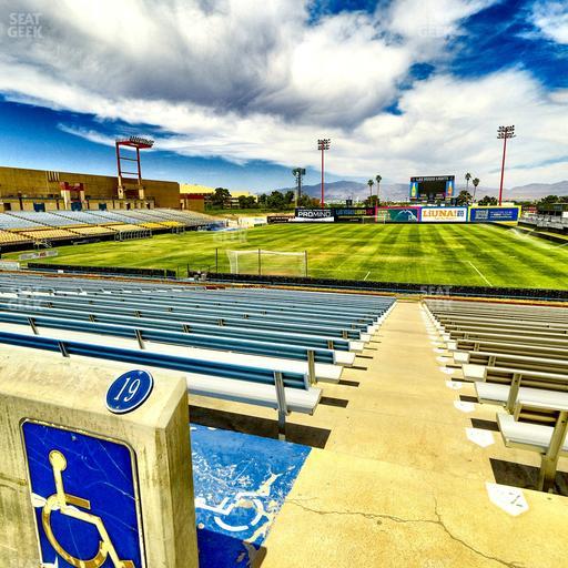 Cashman Field - Section 19 Ada Seat View