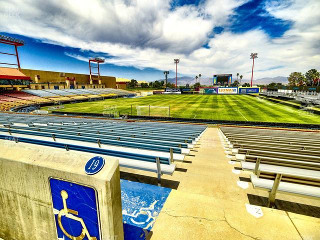 Cashman Field - Section 19 Ada Seat View