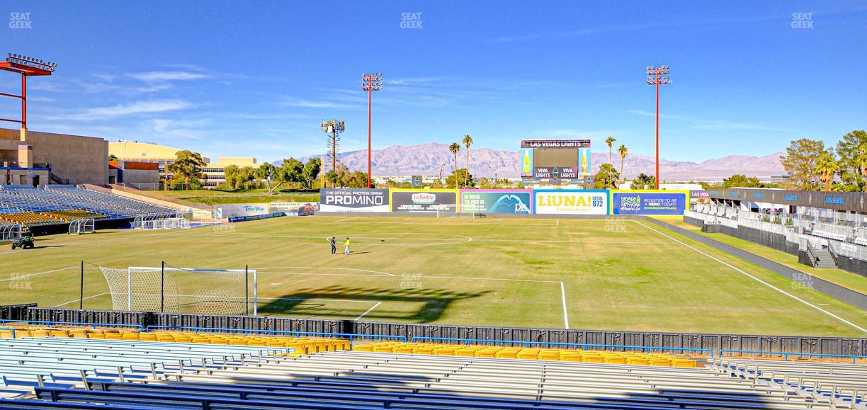 Cashman Field - Section 20 Ada Seat View