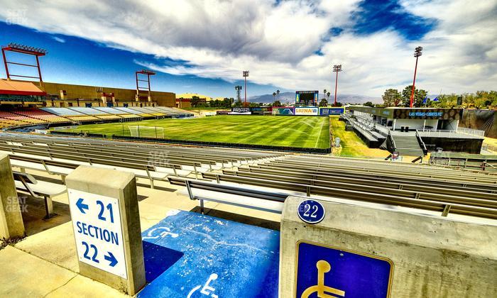 Cashman Field - Section 22 Ada Seat View