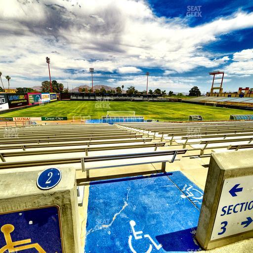 Cashman Field - Section 3 Ada Seat View