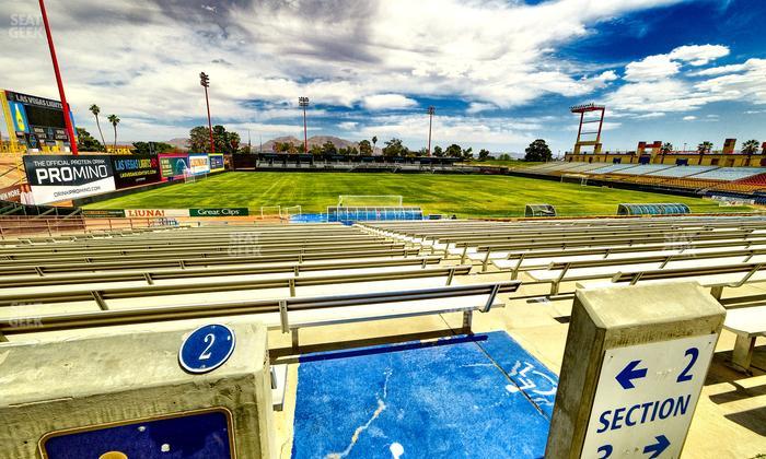 Cashman Field - Section 3 Ada Seat View