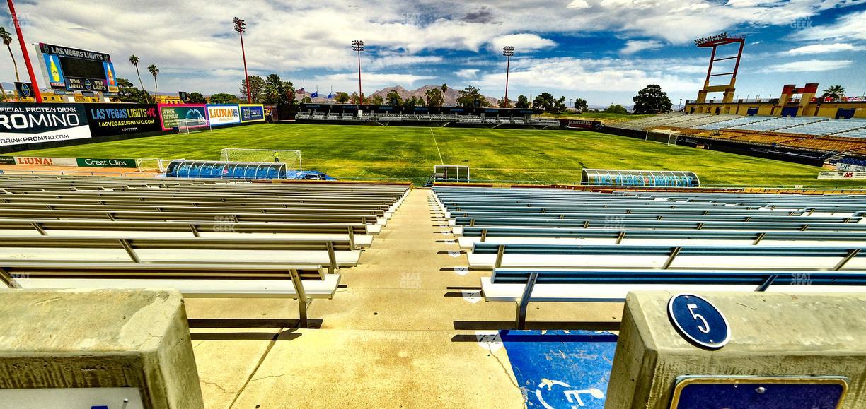 Cashman Field - Section 4 Ada Seat View