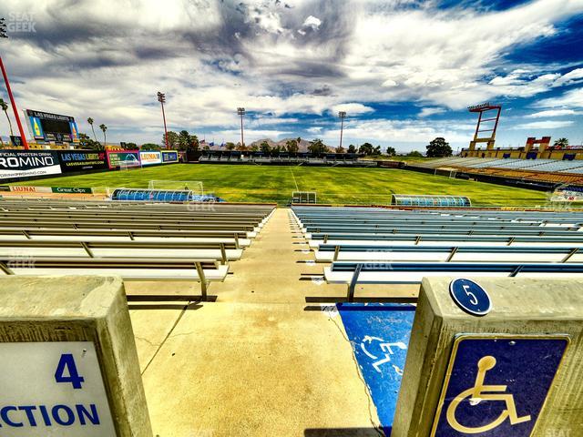 Cashman Field - Section 4 Ada Seat View
