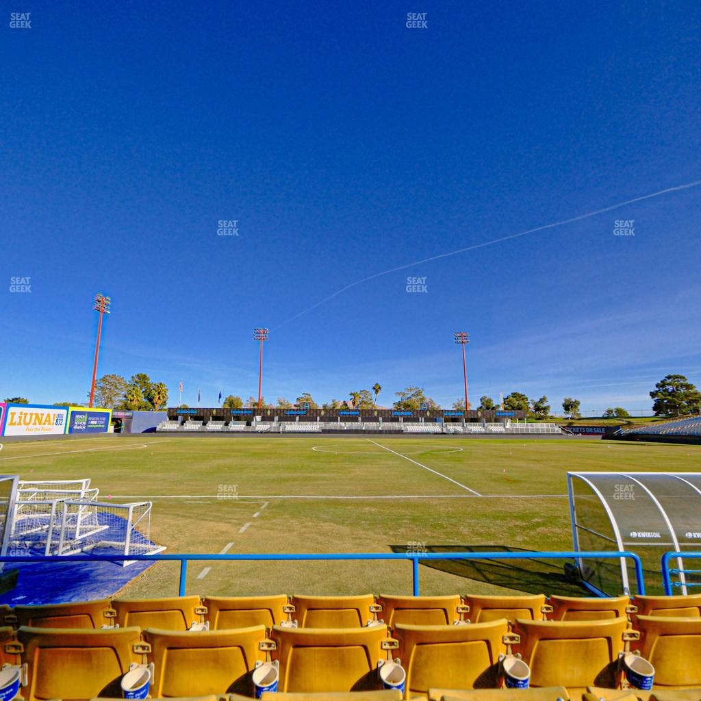Cashman Field - Section 4 Seat View