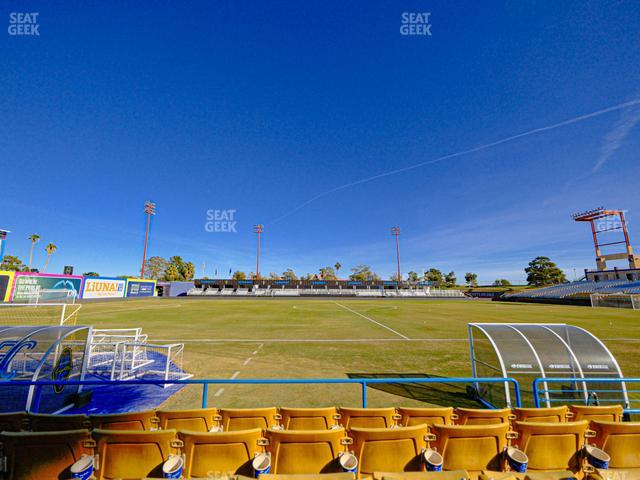 Cashman Field - Section 4 Seat View