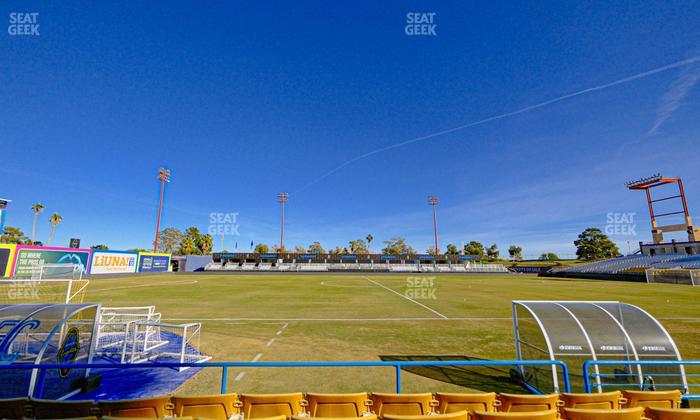 Cashman Field - Section 4 Seat View