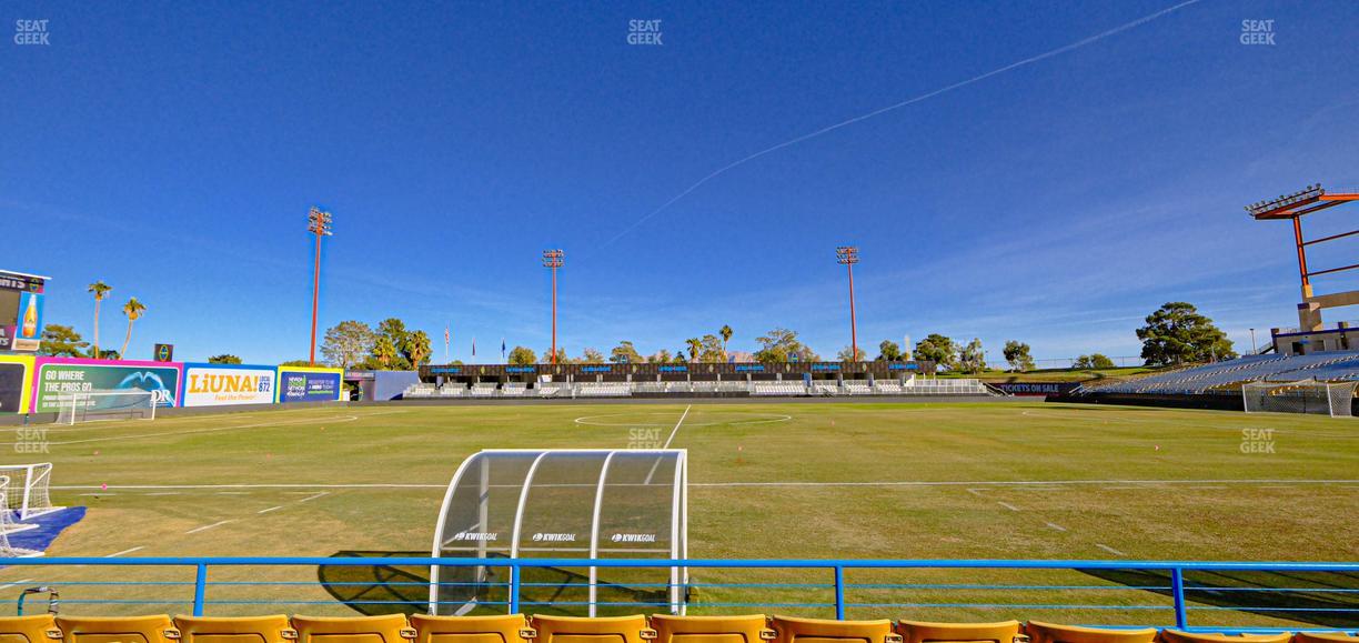 Cashman Field - Section 5 Seat View