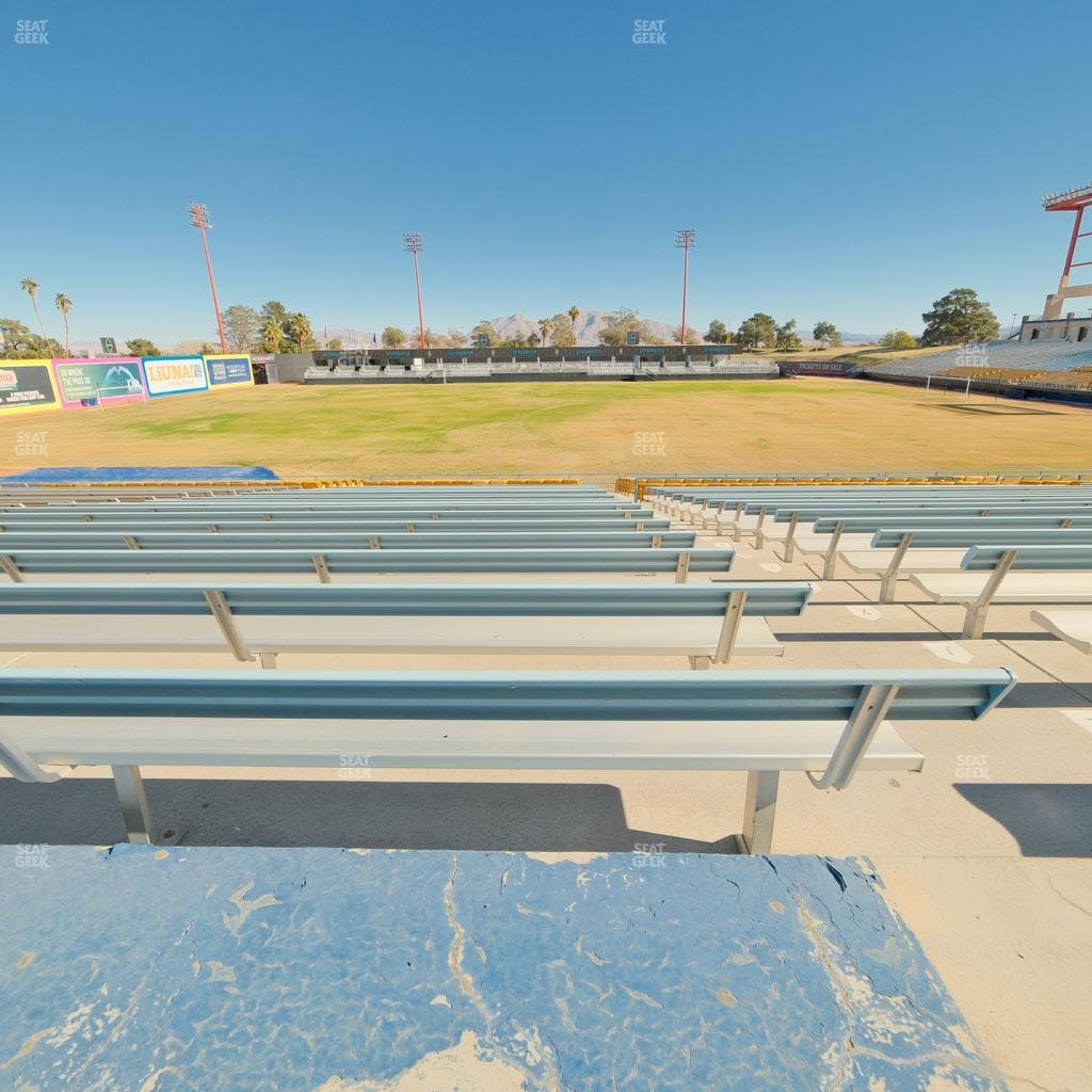 Cashman Field - Section 6 Ada Seat View