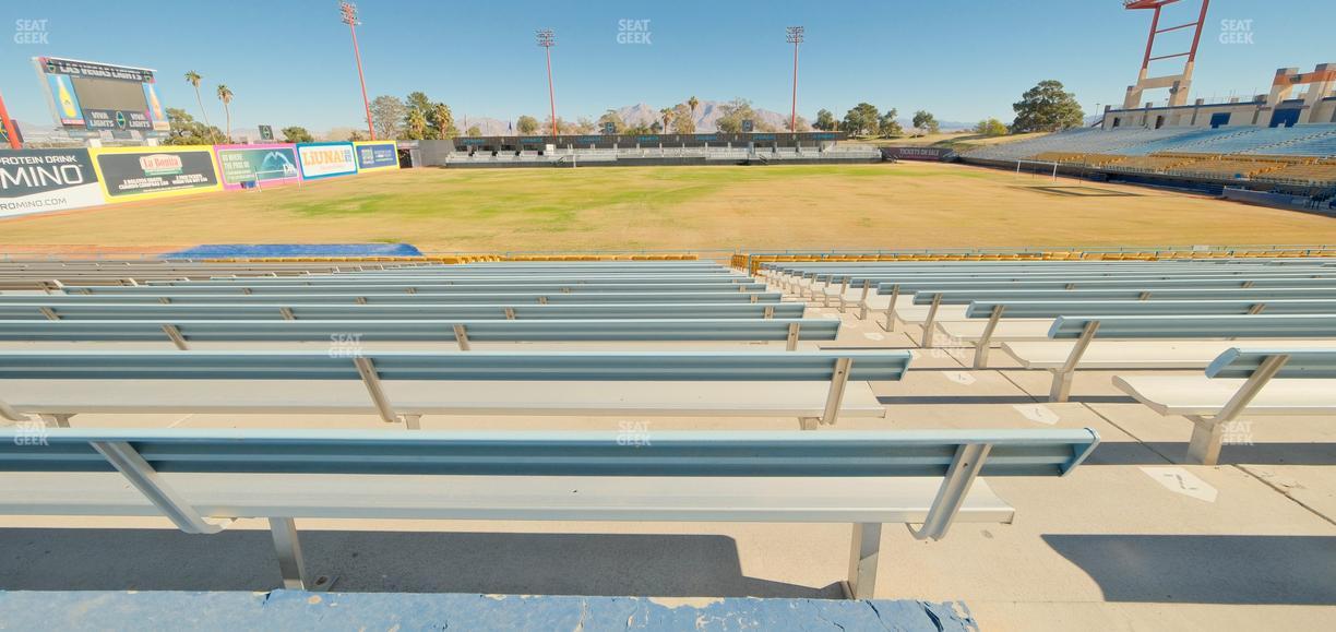 Cashman Field - Section 6 Ada Seat View
